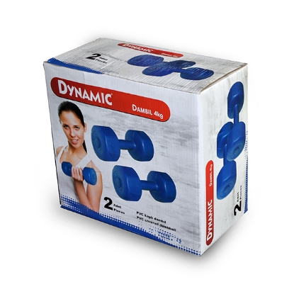 Picture of DYNAMIC VINYL DUMBBELL   4KG   - Dynamic 