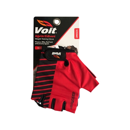 Picture of 8208 AĞIRLIK ELDİVENİ   SMALL  KRMZ-SYH - Voit 